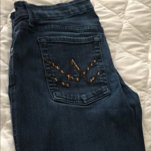 7 for all man kind “vintage look jeans”